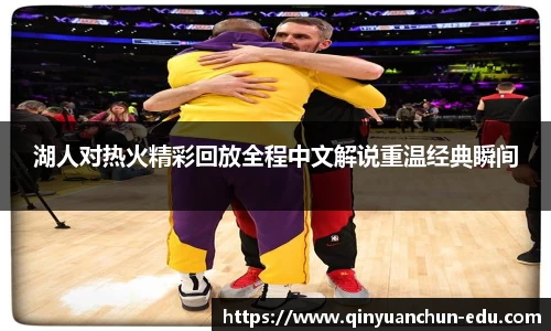 湖人对热火精彩回放全程中文解说重温经典瞬间